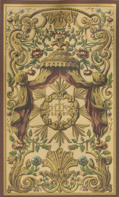 17th and 18th Century Ornamental Arts Print, Embroidery and Giltwork, 1887, close-up 4