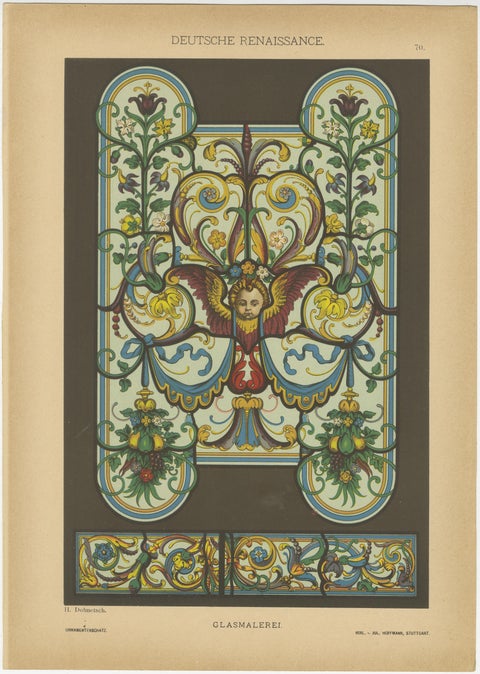 Compilation of German Renaissance Artwork from Der Ornamentenschatz, 1887, view 3