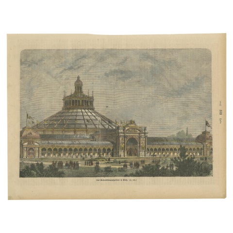 Das Weltausstellungsgebäude in Wien, The Vienna Exhibition Hall, 1873