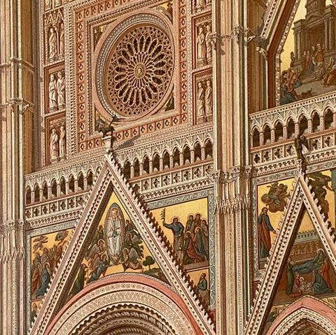 Large Polychrome Masterpieces of Monumental Art in Italy 'V to XVI Century' 1883, close-up 2