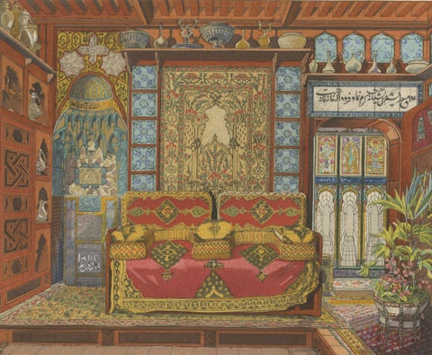 The Oriental Chamber and Mirhab: Ottoman Interior Elegance, 1900, close-up 2