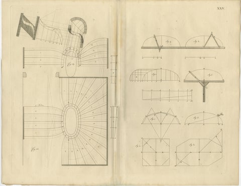 Architectural Grandeur: Van der Horst's Baroque Ornaments, 1739, view 2