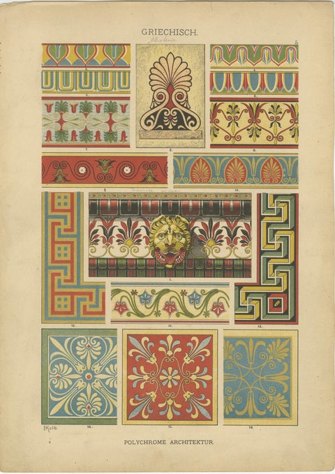 Classical Greek Art Forms: Architectural and Ornamental Splendor, 1887, view 3