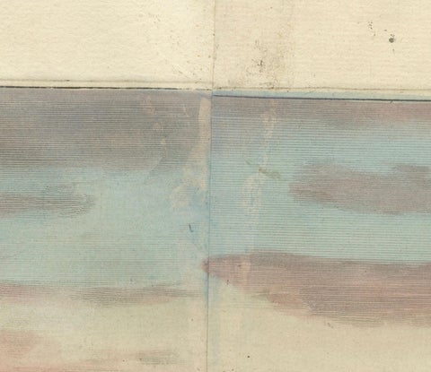 Salsta Castle in Pastoral Uppland, Sweden: A Dahlberg Engraving, 1694, close-up 2
