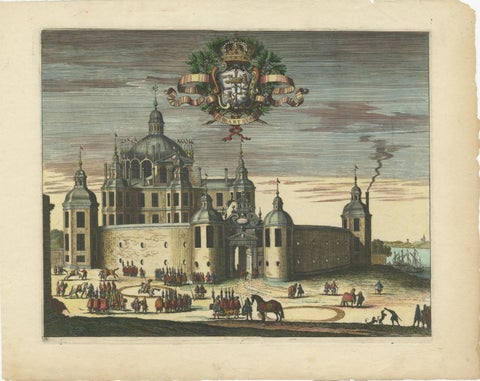 Baroque Majesty: A Vibrant Assembly at Svartsjö Castle in Sweden, 1693, view 2