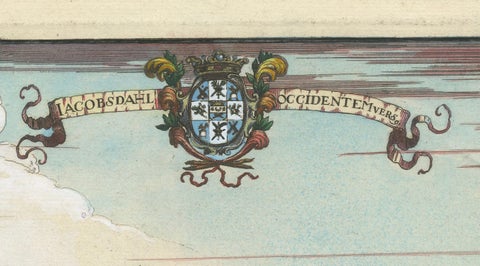The Pastoral Elegance of Ulriksdal Castle by Herman Padtbrugge, ca.1685, close-up 2
