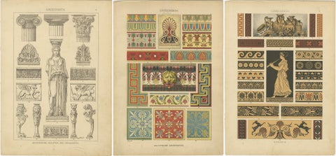 Classical Greek Art Forms: Architectural and Ornamental Splendor, 1887, view 5