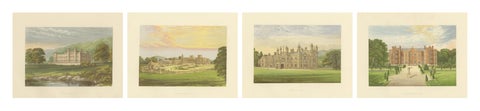 Victorian Estate Views, Scone Palace, Witley Court, Glanusk Park, ca.1850, view 7