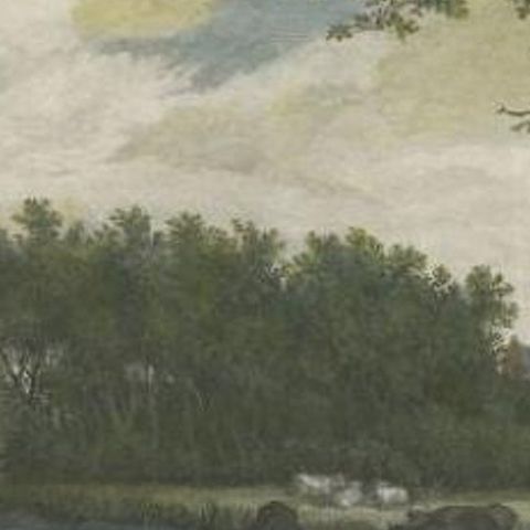 Antique Print with a view of Chateau Rijswijk by Bacheley, 1773, close-up 2