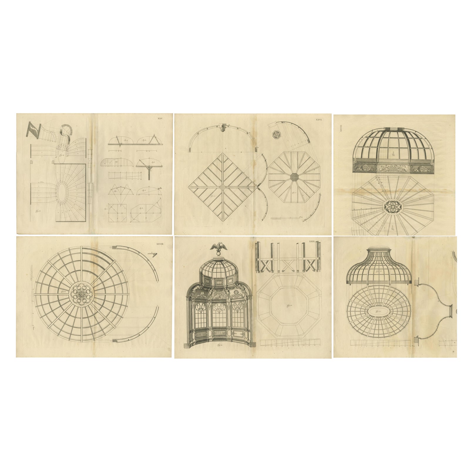 Architectural Grandeur: Van der Horst's Baroque Ornaments, 1739
