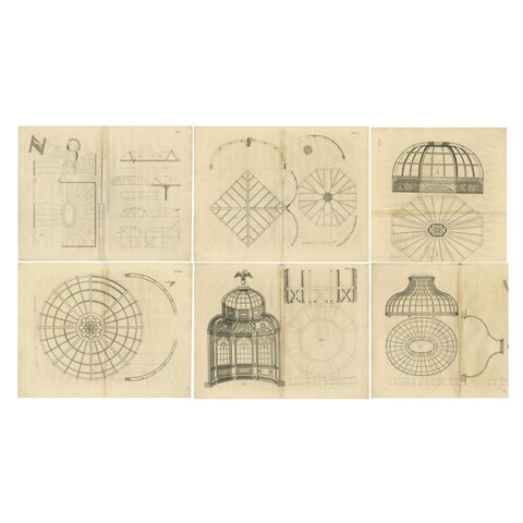 Architectural Grandeur: Van der Horst's Baroque Ornaments, 1739