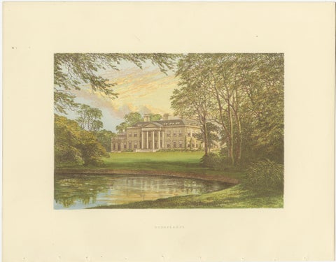 Victorian Country House Views, Trentham, Burghley, Alton Towers, ca.1850, view 7