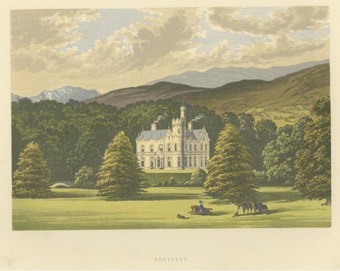 Antique Print of Ardtully House by Morris, circa 1880, view 3