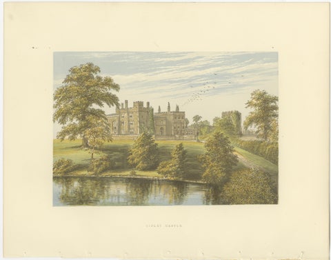 Victorian Country House Views, Trentham, Burghley, Alton Towers, ca.1850, view 4