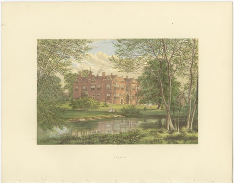 Victorian Country House Views, Harewood, Chatsworth, Windsor Castle, ca.1850, view 6
