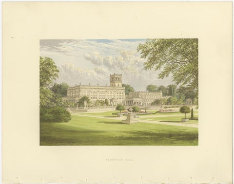 Victorian Country House Views, Trentham, Burghley, Alton Towers, ca.1850, view 2