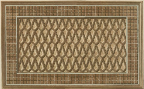 Antique Ottoman Wooden Ceiling Design Print, Yenişehir, Anatolia, Published 1924, close-up 3