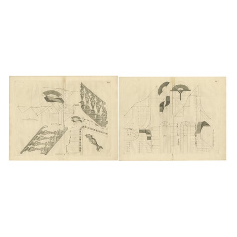 Architectural Grace: Van der Horst's Staircase Artistry, 1739