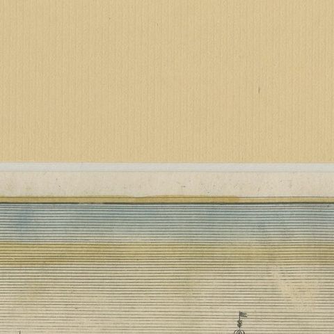 Old Print of the Former Castle 'De Ehze', near Almen in The Netherlands, c.1750, close-up 1