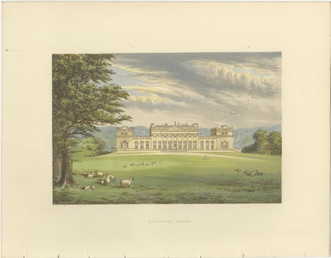 Victorian Country House Views, Harewood, Chatsworth, Windsor Castle, ca.1850, view 2
