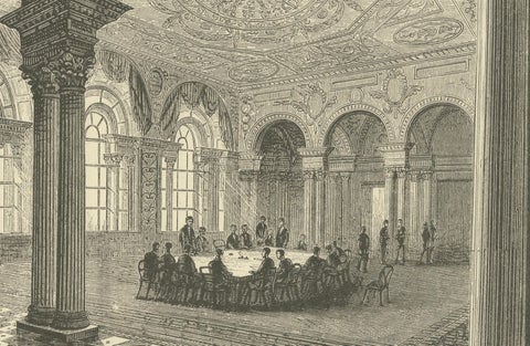 Interior of the Directors Parlour, Bank of England: A Neoclassical Financial Hub, close-up 3