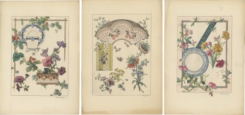 La Flore Décorative The Graceful Symbiosis of Nature and Ornament in 1896, view 3