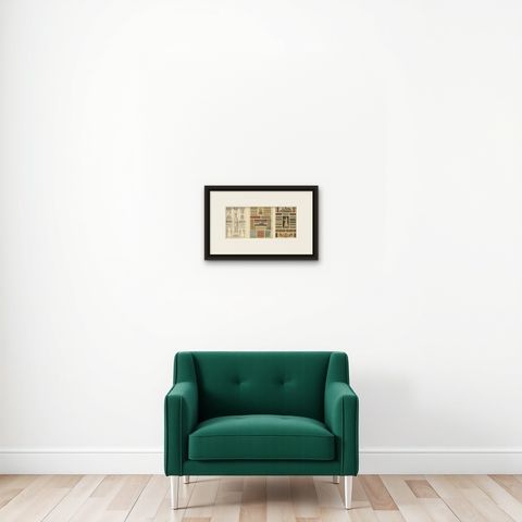 Set of 3 Antique Greek Architecture and Ornament Prints from 1887, Neoclassical, shown framed on a wall, true to size