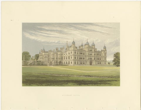 Victorian Country House Views, Trentham, Burghley, Alton Towers, ca.1850, view 5