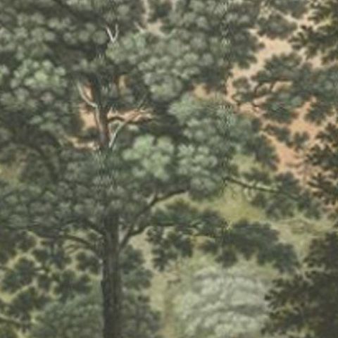 Antique Print of the Tomb of Morfontaine by Laborde, 1808, close-up 1