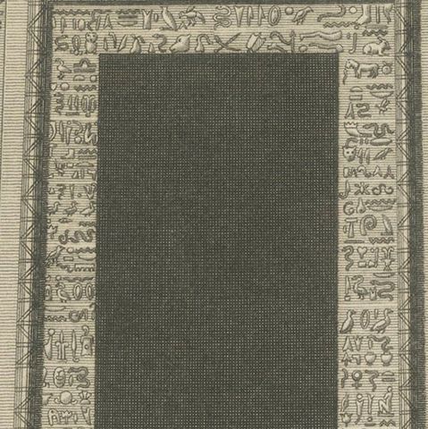 Threshold of Divinity: The Dendera Isis Temple Doorway in Upper Egypt, 1801, close-up 4