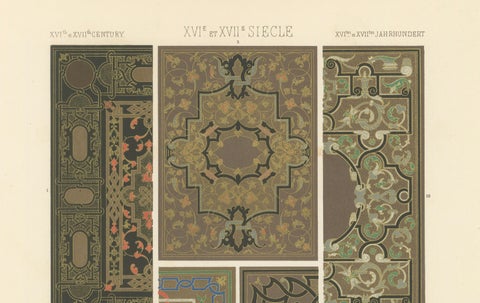 Renaissance Decorative Panels, 16th–17th Century Ornament, Plate LXIX, 1869, close-up 2