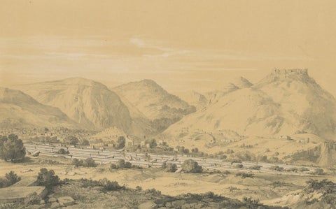 Selefke, Views of the Basilica and Citadel in Cilicia, Asia Minor by de Labode, close-up 5
