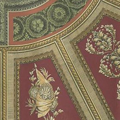 Antique Architecture Print of Ornaments 'Tav. XVI' by Albertolli, close-up 2