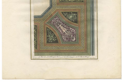 Antique Architecture Print of Ornaments 'Tav. XI' by Albertolli, view 2
