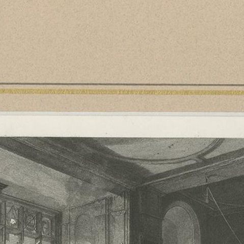Antique Print of the Defence of Wardour Castle by Simmonds, 1841, close-up 1