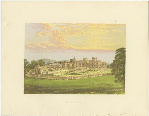 Victorian Estate Views, Scone Palace, Witley Court, Glanusk Park, ca.1850, view 4