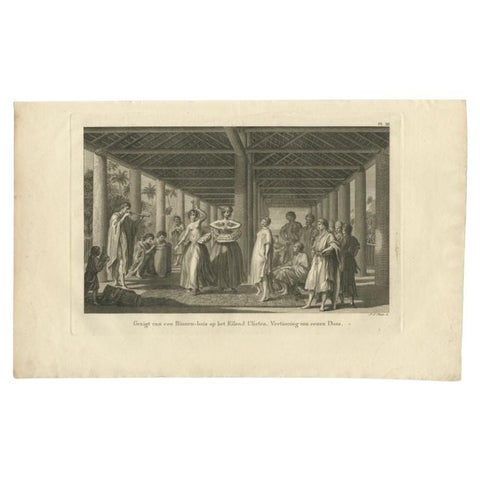 House on Ulietea, Raiatea, Society Islands, French Polynesia c.1803, view 2