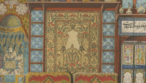 The Oriental Chamber and Mirhab: Ottoman Interior Elegance, 1900, close-up 4