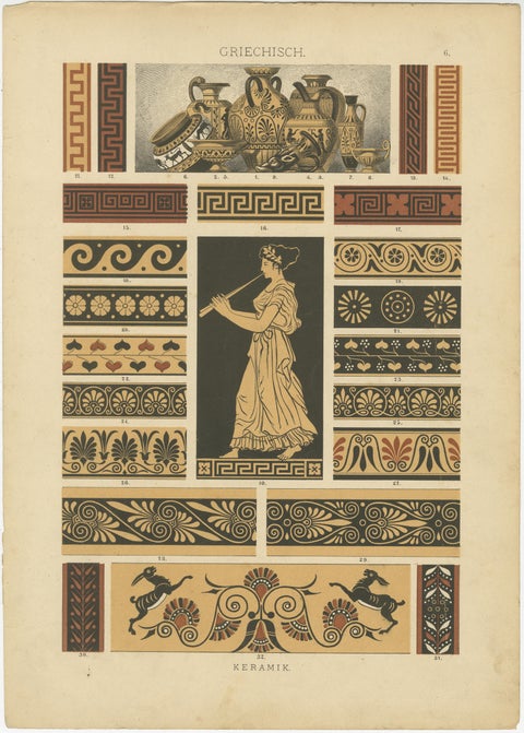 Classical Greek Art Forms: Architectural and Ornamental Splendor, 1887, view 4
