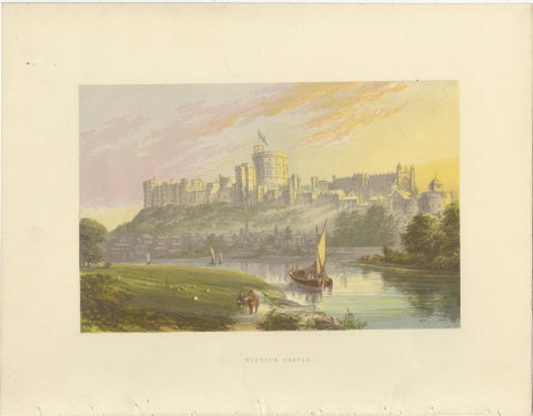 Victorian Country House Views, Harewood, Chatsworth, Windsor Castle, ca.1850, view 3