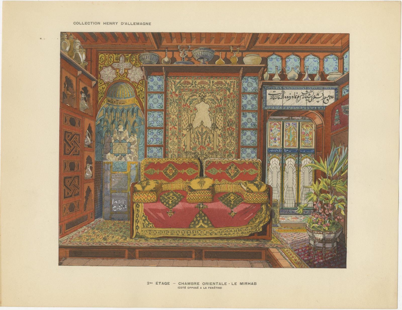 The Oriental Chamber and Mirhab: Ottoman Interior Elegance, 1900