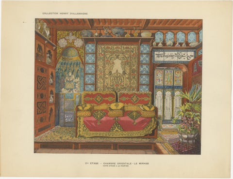 The Oriental Chamber and Mirhab: Ottoman Interior Elegance, 1900