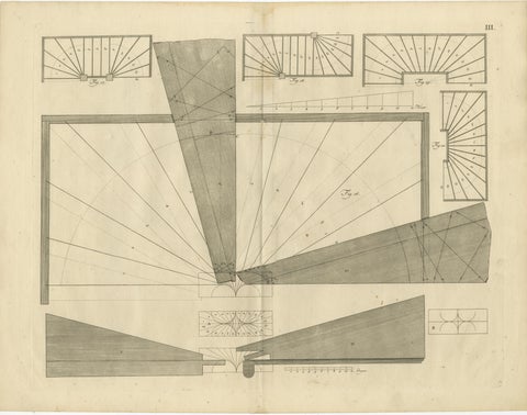 1739 Masterwork: Van der Horst's Architectural Elegance in Original Engravings, view 4