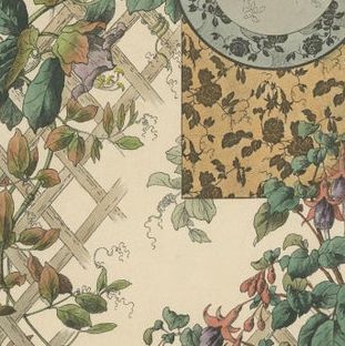 La Flore Décorative The Art Nouveau Celebration of Nature and Ornament in 1896, close-up 1