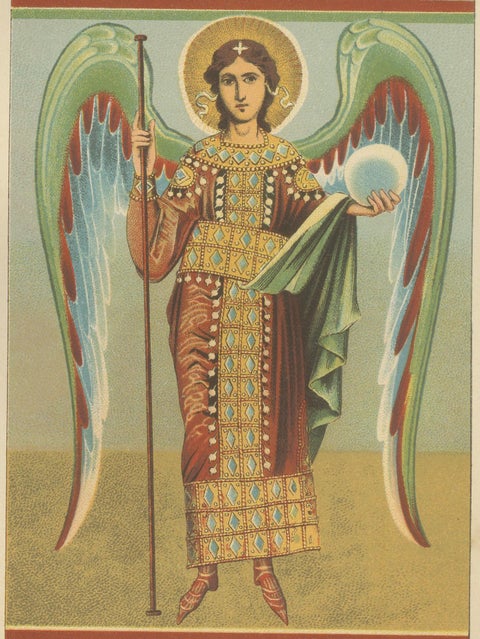 Romanesque Decorative Prints by H. Dolmetsch, 1887, Manuscript and Mural Designs, close-up 3