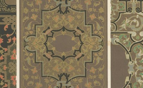 Renaissance Decorative Panels, 16th–17th Century Ornament, Plate LXIX, 1869, close-up 3