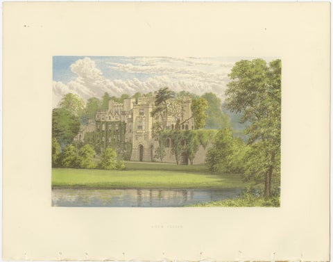 Victorian Country House Views, Harewood, Chatsworth, Windsor Castle, ca.1850, view 4
